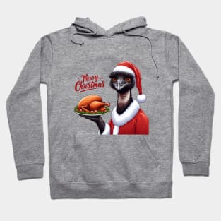 christmas australian emu Hoodie